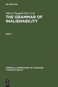 book: The Grammar of Inalienability