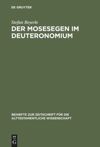 book: Der Mosesegen im Deuteronomium