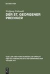 book: Der St. Georgener Prediger