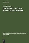book: Die Funktion des Mythos bei Pindar