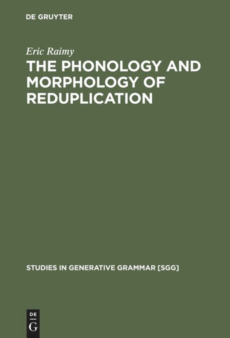book: The Phonology and Morphology of Reduplication