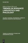 book: Volume 4 National and Regional Trends in Romance Linguistics and Philology