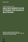 book: Neutestamentliche Studien für Rudolf Bultmann