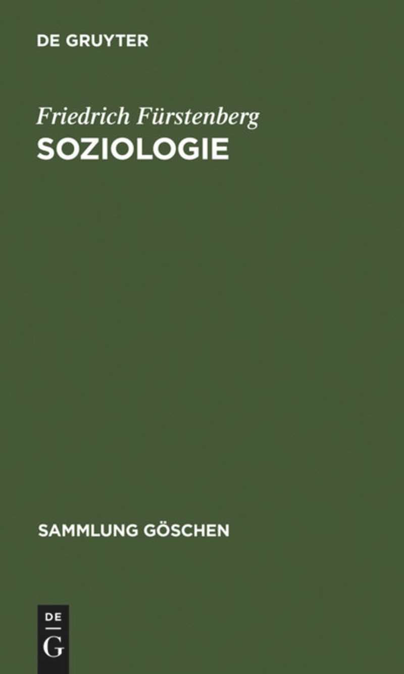 book: Soziologie