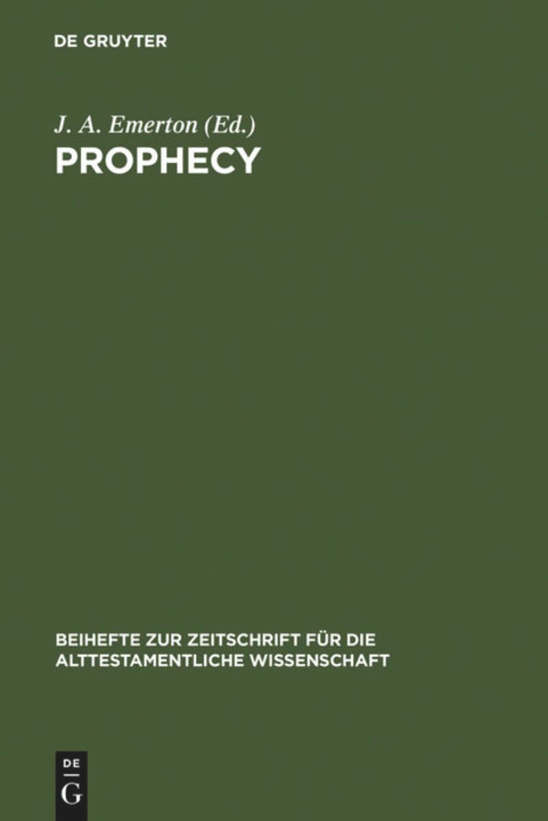 book: Prophecy