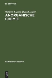 book: Anorganische Chemie