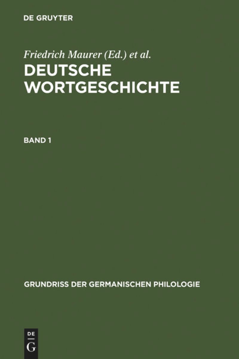 book: Band 1