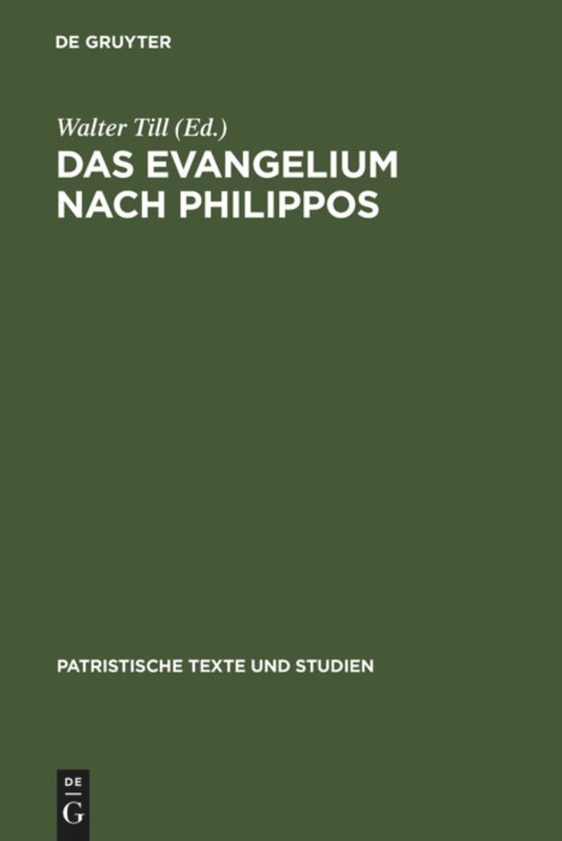 book: Das Evangelium nach Philippos