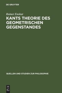 book: Kants Theorie des geometrischen Gegenstandes