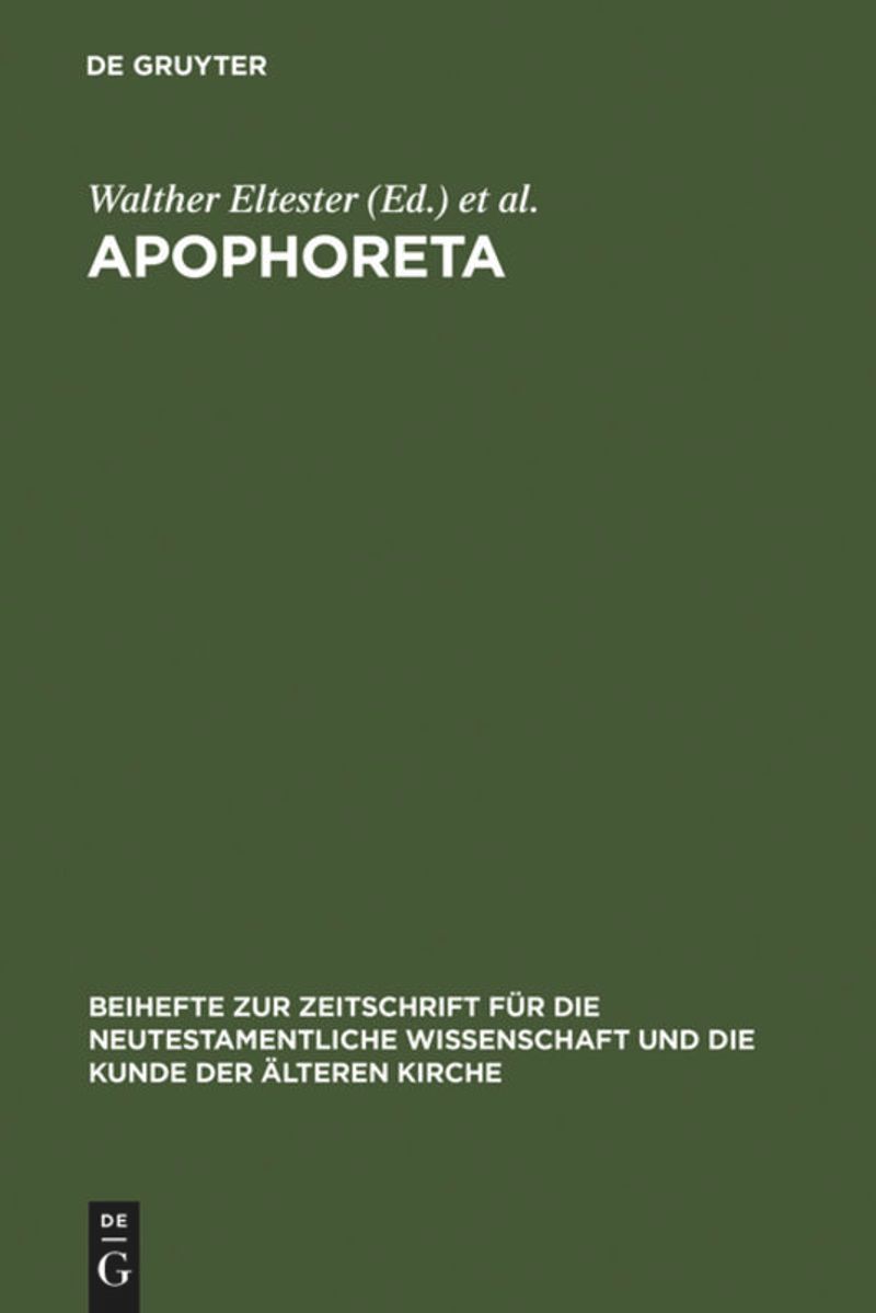 book: Apophoreta