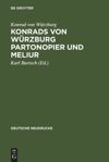 book: Konrads von Würzburg Partonopier und Meliur