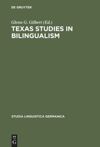 book: Texas Studies in Bilingualism