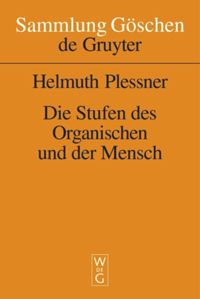 book: Die Stufen des Organischen und der Mensch