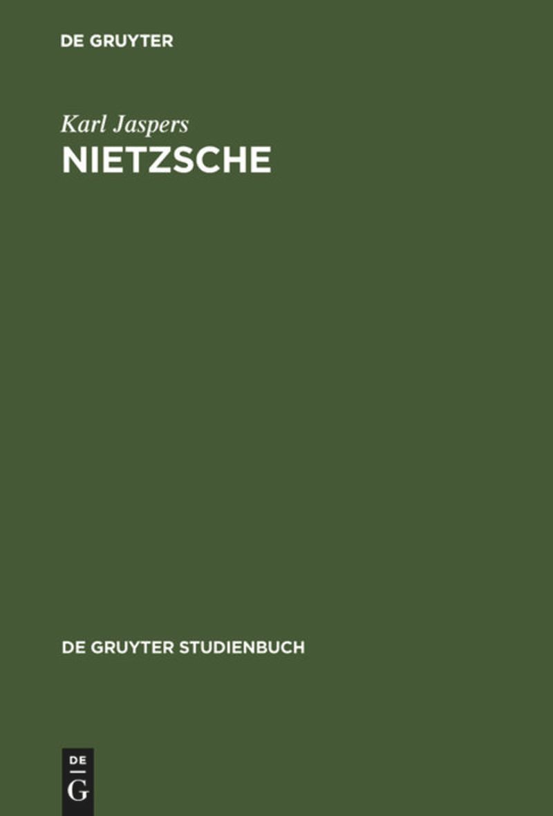 book: Nietzsche