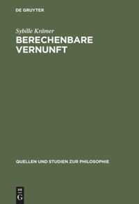 book: Berechenbare Vernunft
