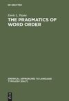 book: The Pragmatics of Word Order