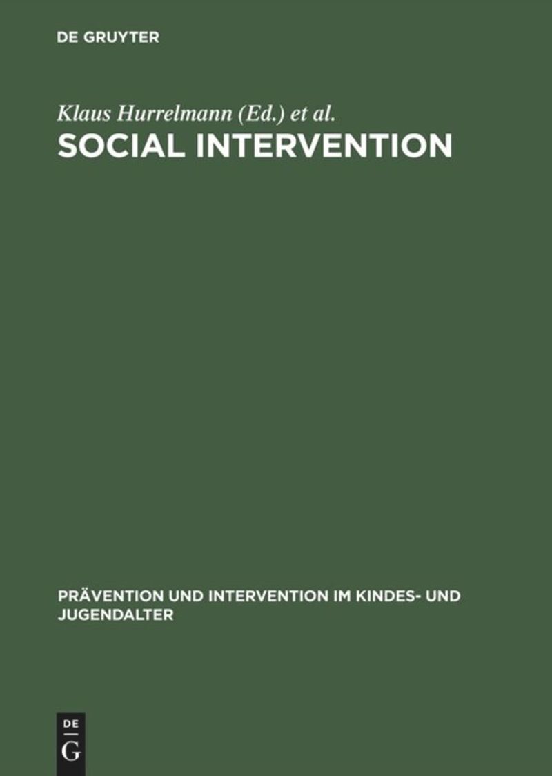 book: Social Intervention
