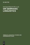 book: On Germanic Linguistics