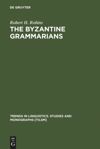 book: The Byzantine Grammarians