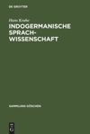 book: Indogermanische Sprachwissenschaft