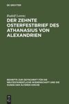 book: Der zehnte Osterfestbrief des Athanasius von Alexandrien