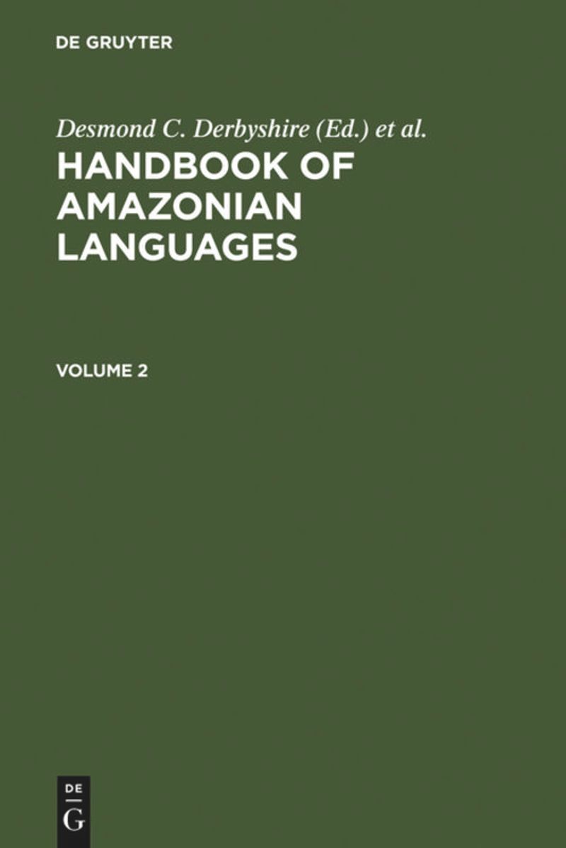 book: Volume 2 Handbook Amazonian Languages