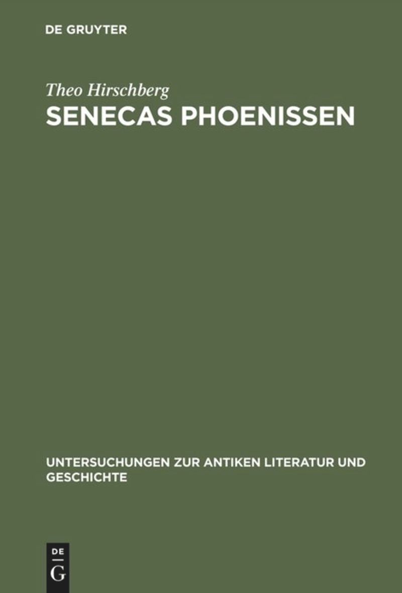 book: Senecas Phoenissen