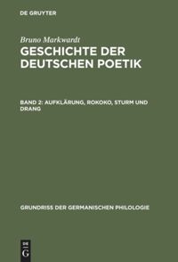 book: Band 2 Aufklärung, Rokoko, Sturm und Drang