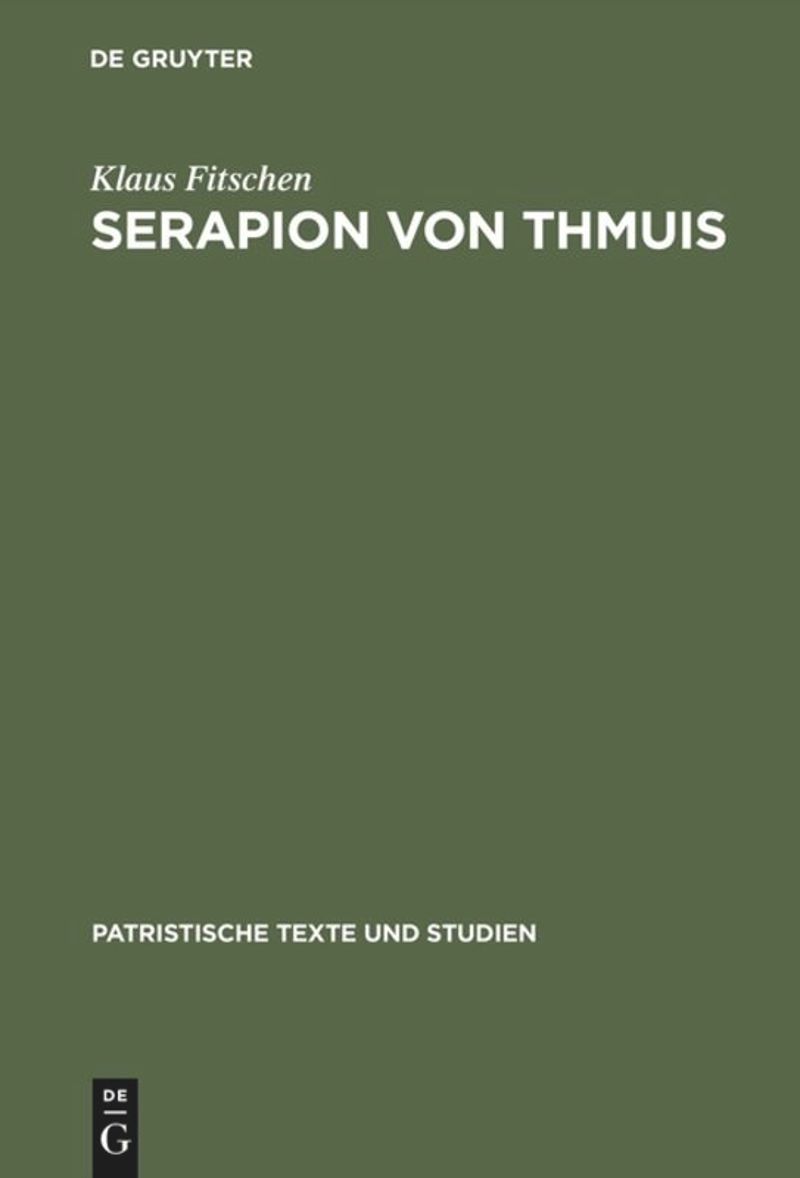 book: Serapion von Thmuis