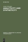book: Analyticity and Syntheticity