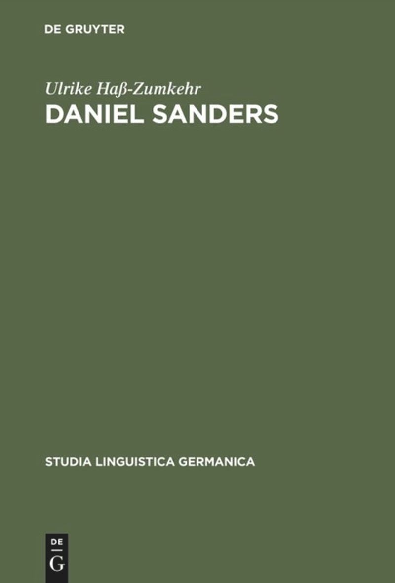 book: Daniel Sanders