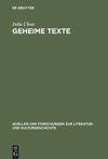 book: Geheime Texte