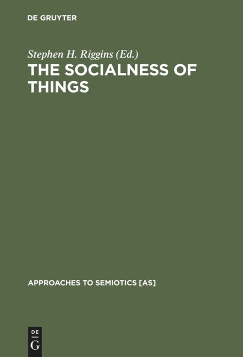 book: The Socialness of Things