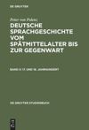 book: Band II 17. und 18. Jahrhundert