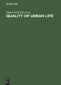 book: Quality of Urban Life