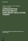 book: Approximation Procedures in Nonlinear Oscillation Theory