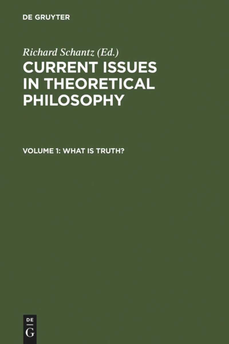 book: Volume 1 What is Truth?