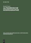 book: Altnordische Kosmographie