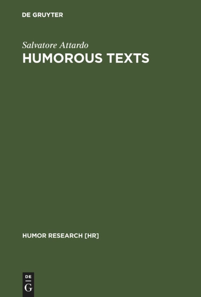 book: Humorous Texts