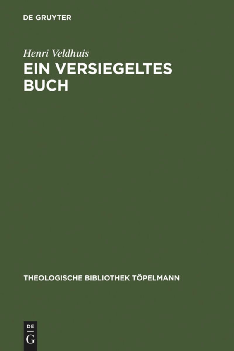 book: Ein versiegeltes Buch