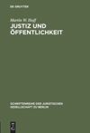 book: Justiz und Öffentlichkeit