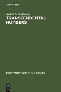 book: Transcendental Numbers