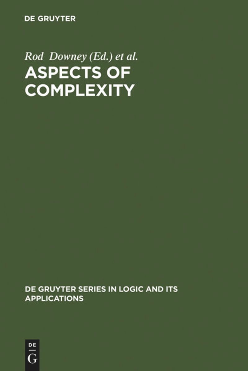 book: Aspects of Complexity