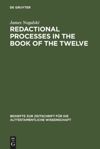 book: Redactional Processes in the Book of the Twelve