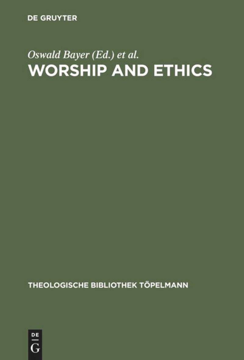 book: Worship and Ethics