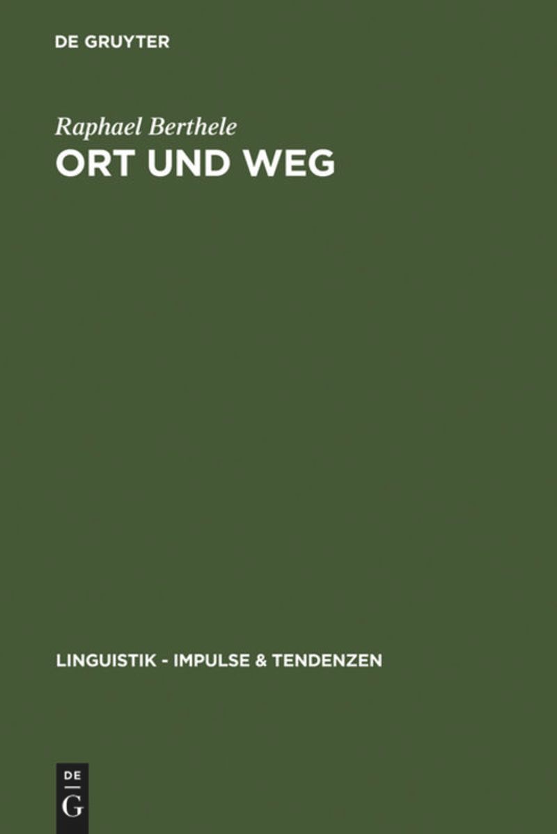 book: Ort und Weg