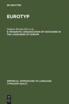 book: 8 Pragmatic Organization of Discourse in the Languages of Europe