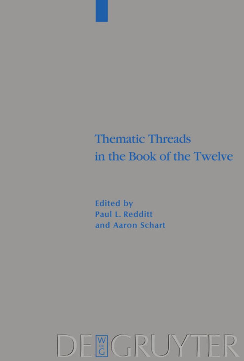 book: Thematic Threads in the Book of the Twelve