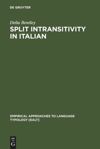 book: Split Intransitivity in Italian