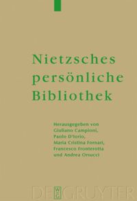 book: Nietzsches persönliche Bibliothek